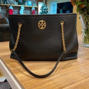LIKE NEW Tory Burch Carson Leather Tote